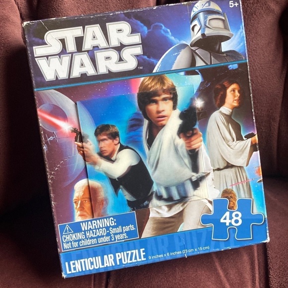 Vintage Star Wars toy car and 3D puzzle - Picture 4 of 5